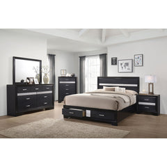 Corbin Black 5-piece Queen Bedroom Set