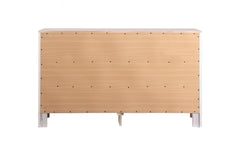 Elegant White Transitional Dresser