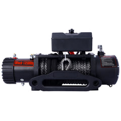 Winch-13500 lb. Load Capacity Electric Winch -12V DC Power for Towing Truck Off Road, with Wireless Remote