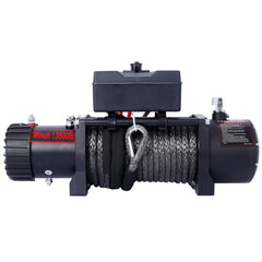 Winch-13500 lb. Load Capacity Electric Winch -12V DC Power for Towing Truck Off Road, with Wireless Remote