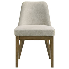Bryant Light Tan Upholstered Dining Side Chair (Set of 2)