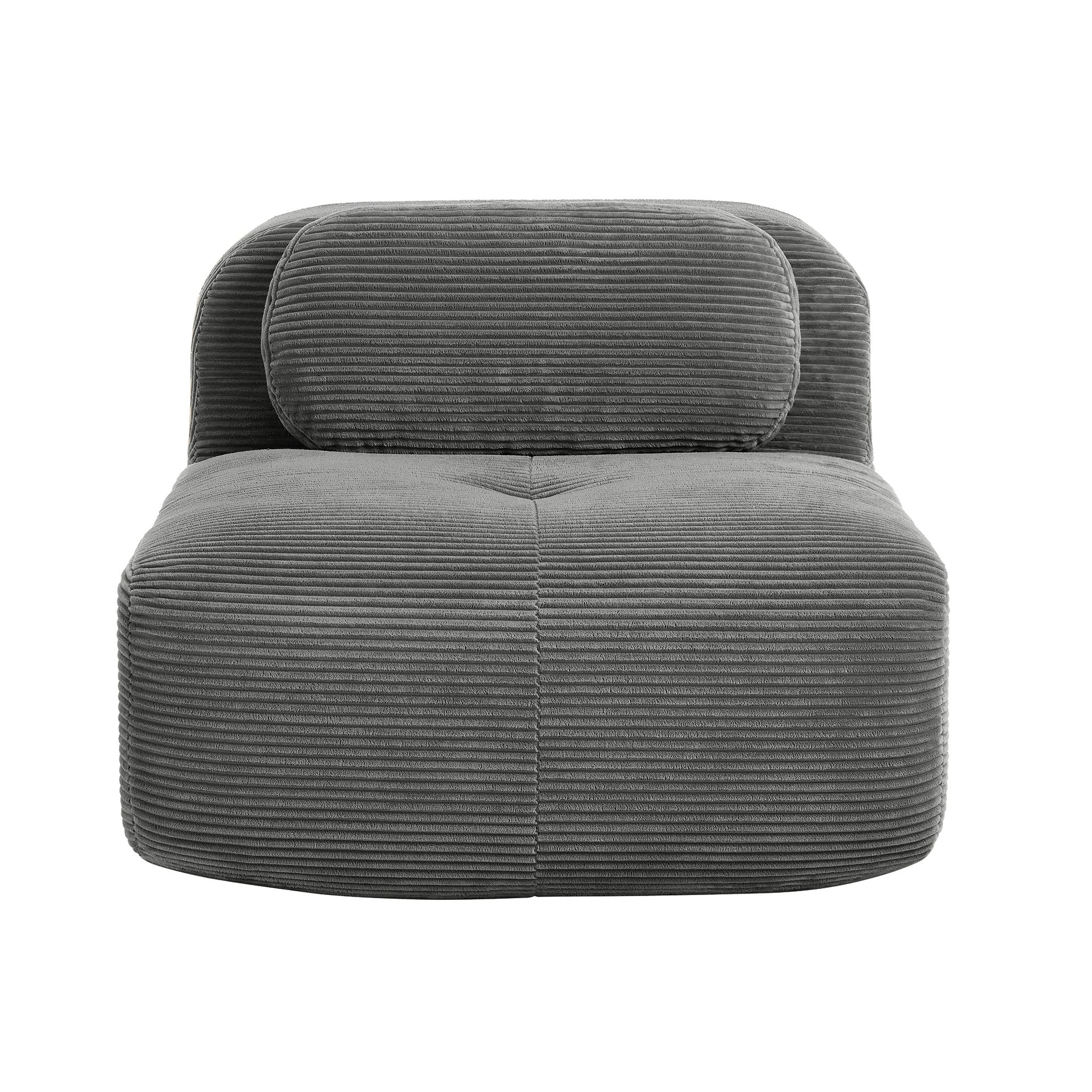 Hamlet LSF&RSF Corner Sofa W/Pillows Corduroy- Grey