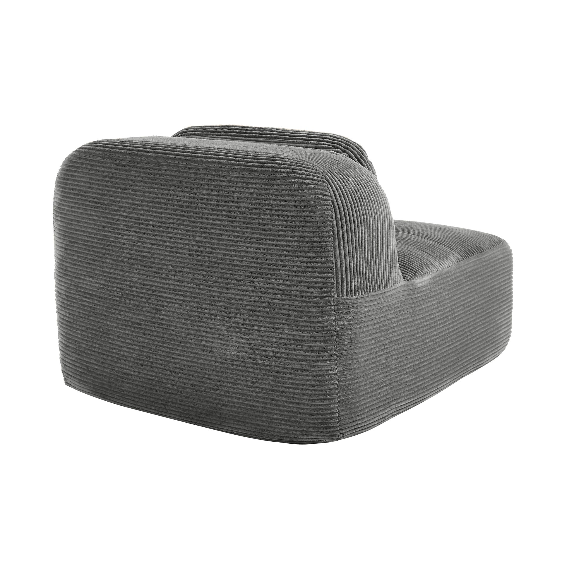 Hamlet LSF&RSF Corner Sofa W/Pillows Corduroy- Grey