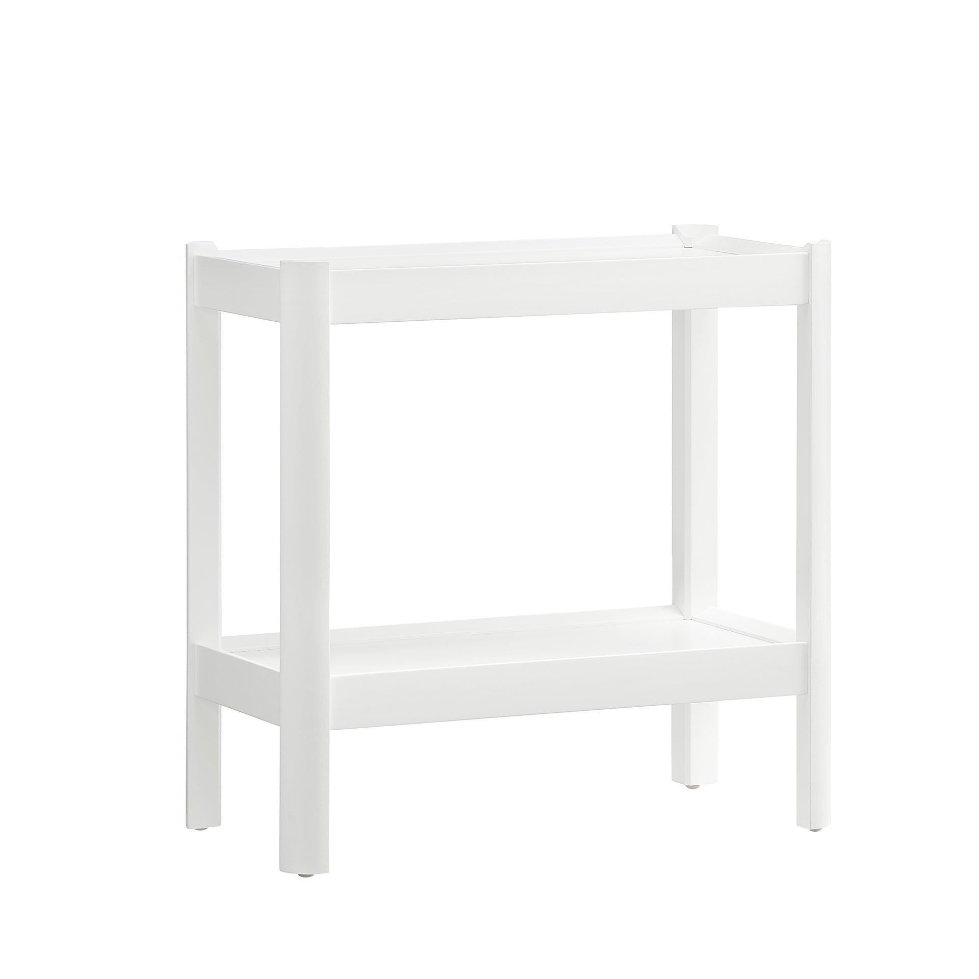 Yonda White Accent Table