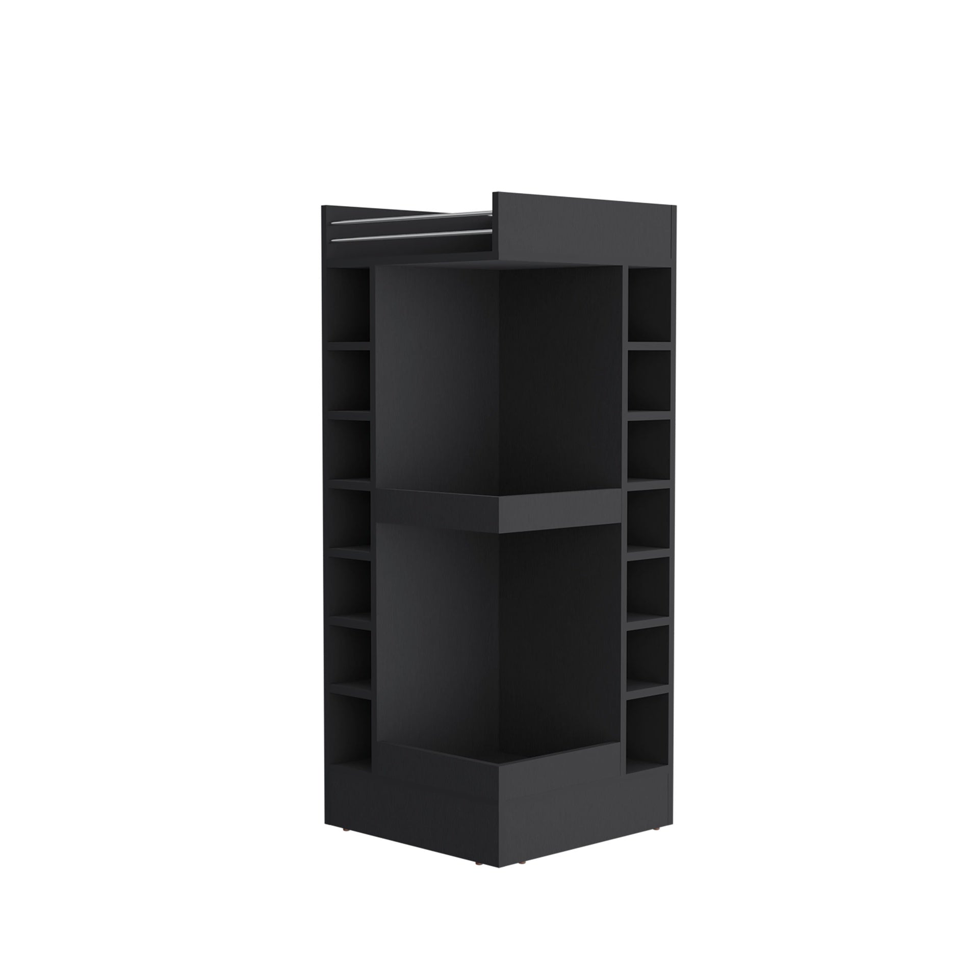 Bar Cabinet, 16 Shelves
