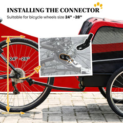 Pet Cart Bicycle Carrier,Dog Bike Trailer,Animal Bike Trailer
