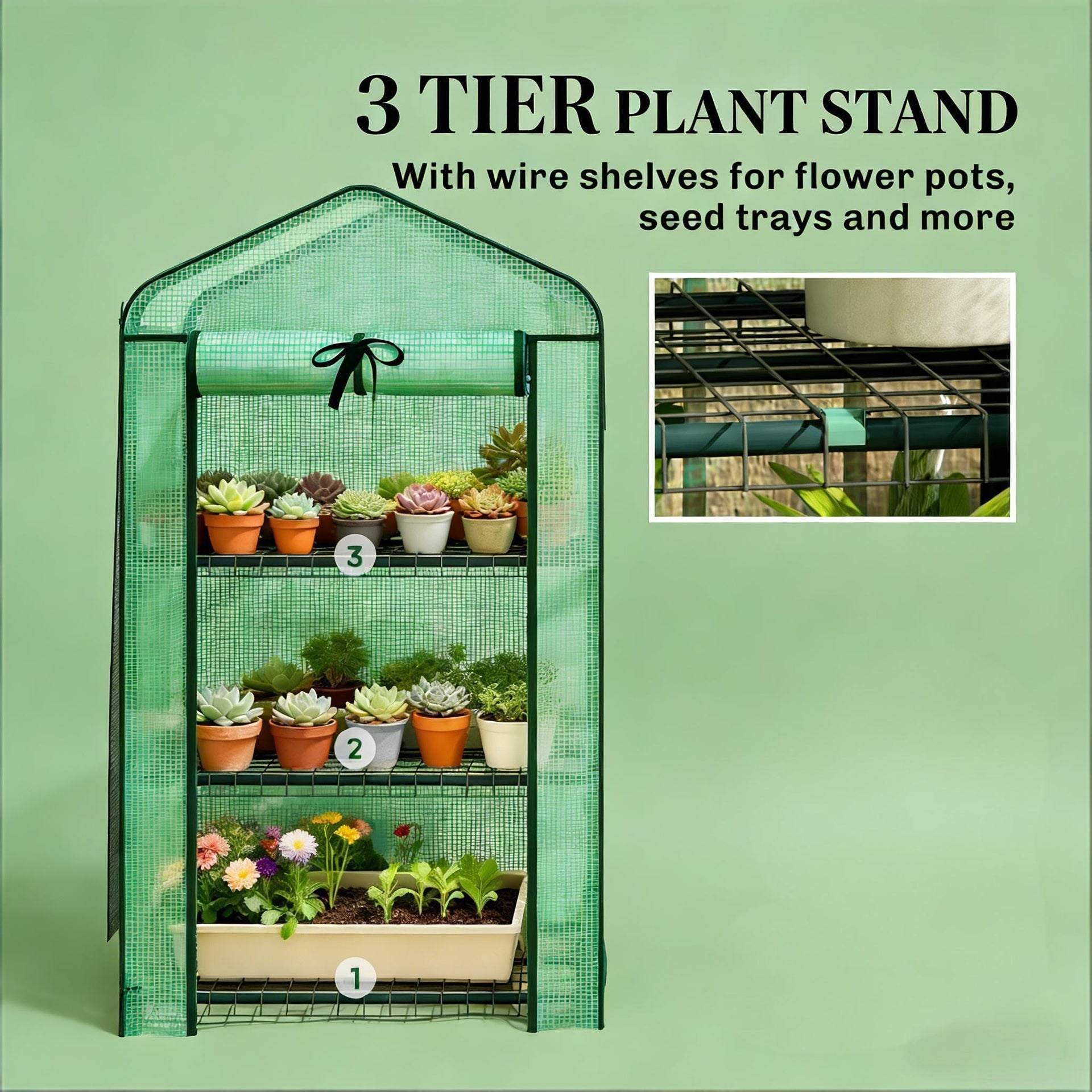 Small Greenhouse,Convenient Mini Greenhouse