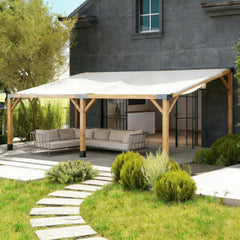 Outdoor Wall Mounts Pergola Kit,Slanted Pergola Brackets(Only Pergola Kit)