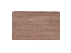 Rebi Walnut & Black Finish Dining Table