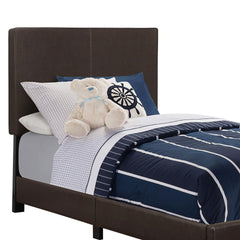 Brown Twin Panel Bed