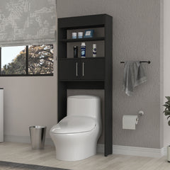 Morley 2-Shelf Over The Toilet Cabinet Wenge