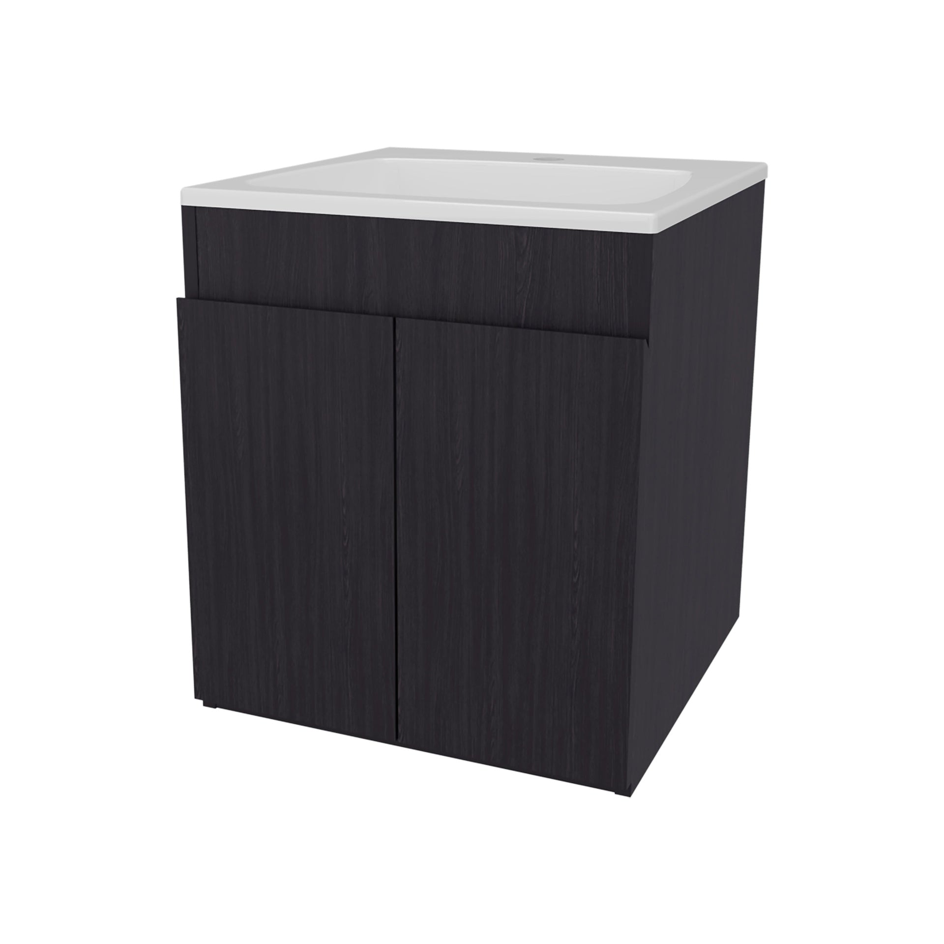 Wengue Bathroom Vanity with two Doors