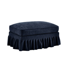 Ottoman Chenille -Blue