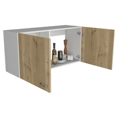 Oklahoma Nightstand,Two Drawers, One Shelf