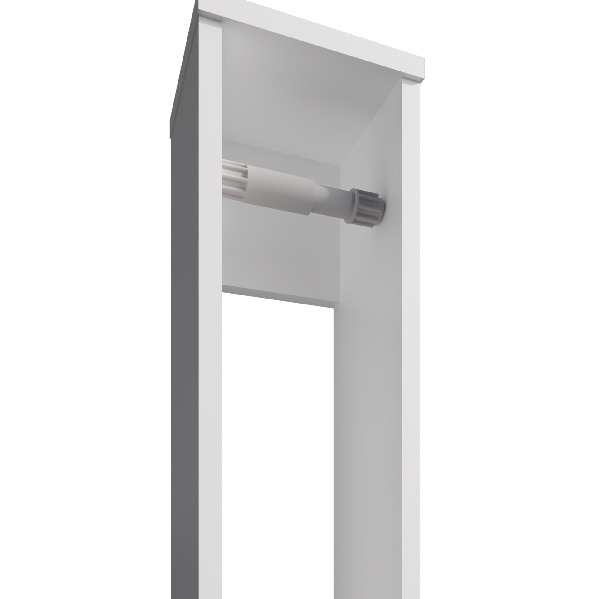 Supai Toilet Paper Holder in Melamine, White
