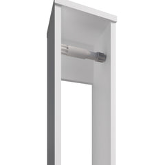 Supai Toilet Paper Holder in Melamine, White