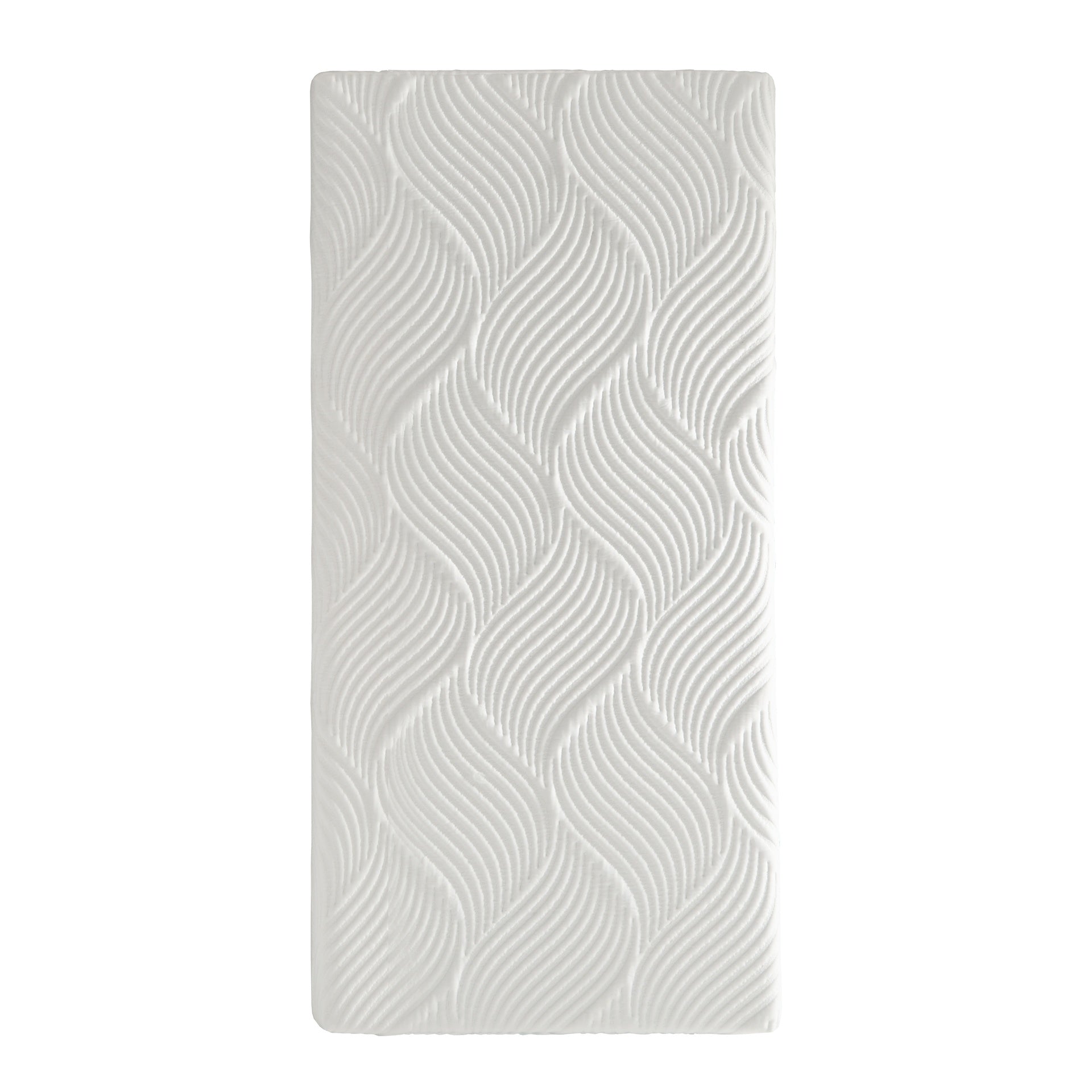 10-inch Twin Size Bed Mattress Gel-Infused Memory Foam Mattress, Firm, White, Mattress in a Box