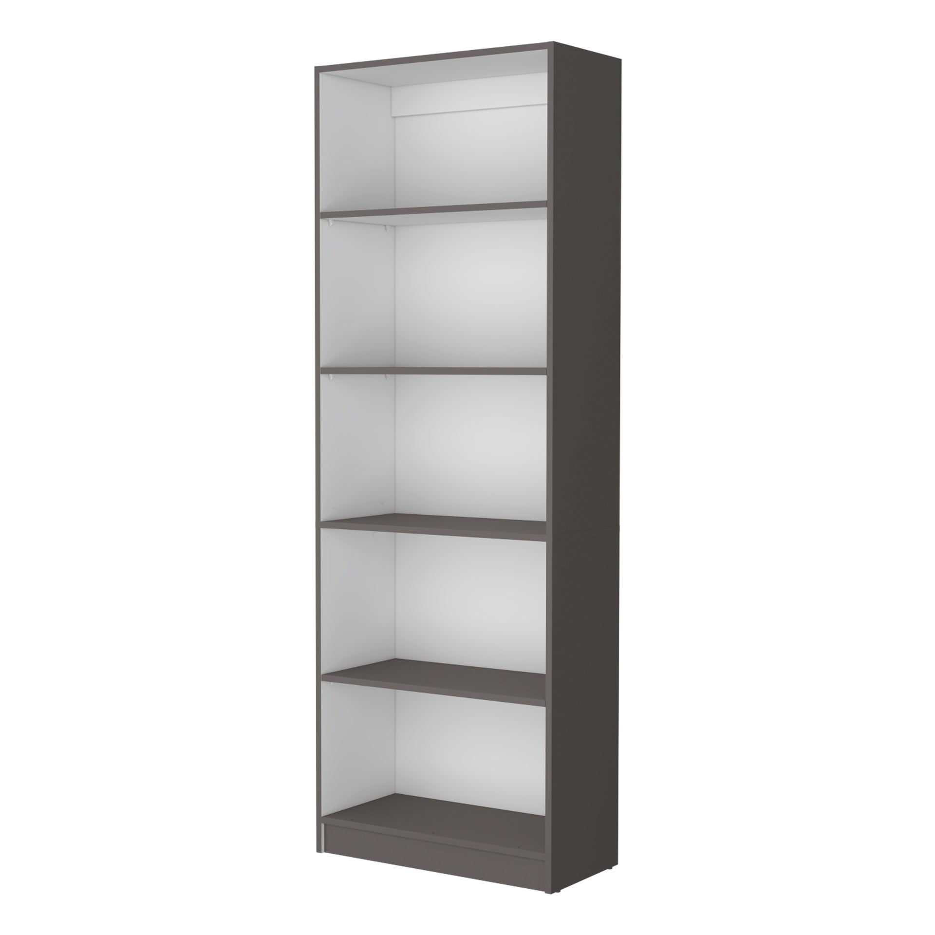 Sutton 4 Shelves Bookcase with Modern Storage Shelves