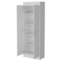 Dawson Pantry Cabinet with Sleek 5-Shelf Storage