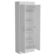 Pantry Cabinet Clinton, kitchen, White