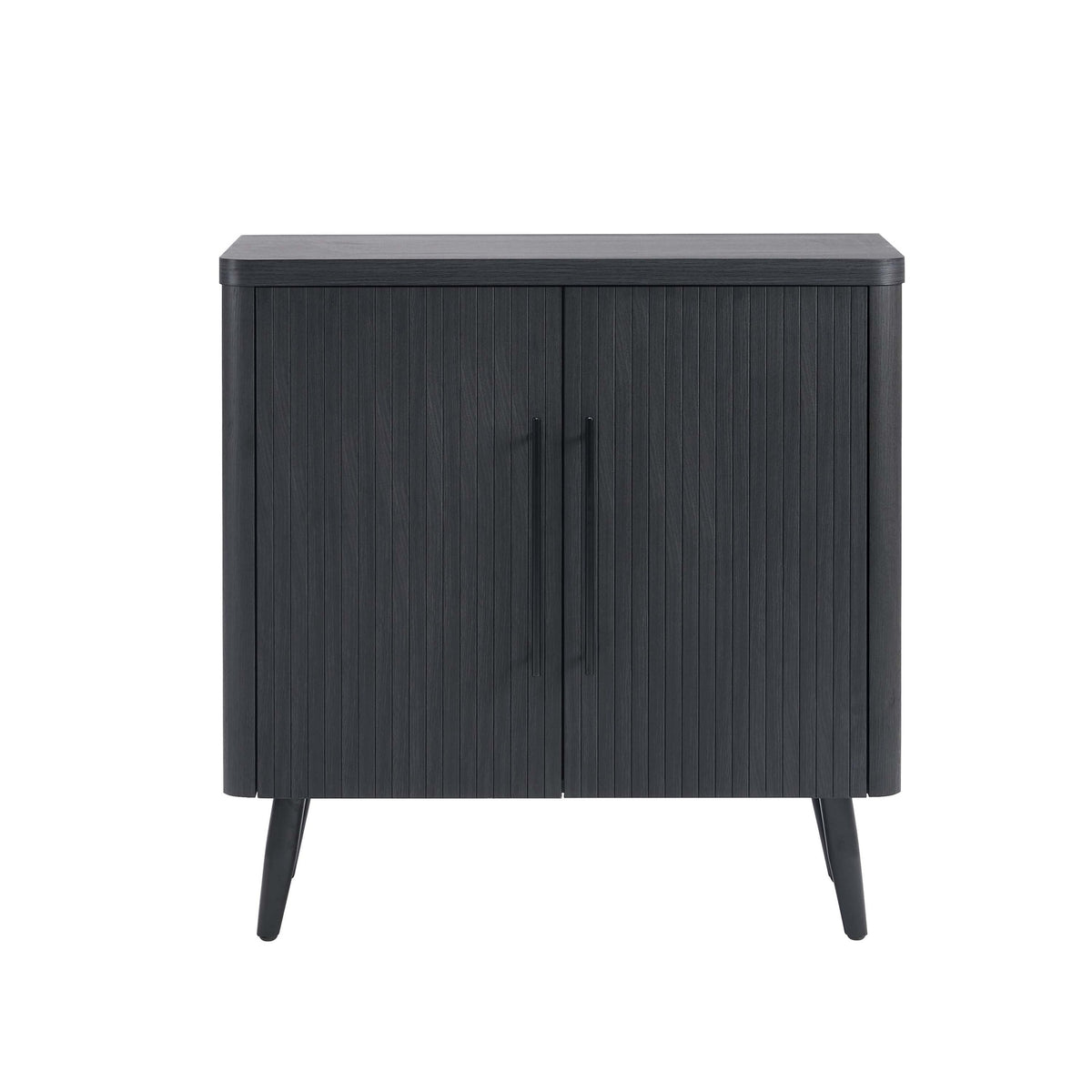 Accent Cabinet in Charcoal Gray
