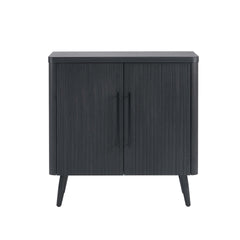 Accent Cabinet in Charcoal Gray