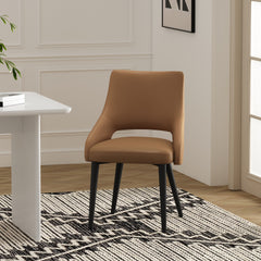 Dining Chair in Saddle