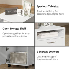 Mobile Storage Cabinet Organizer