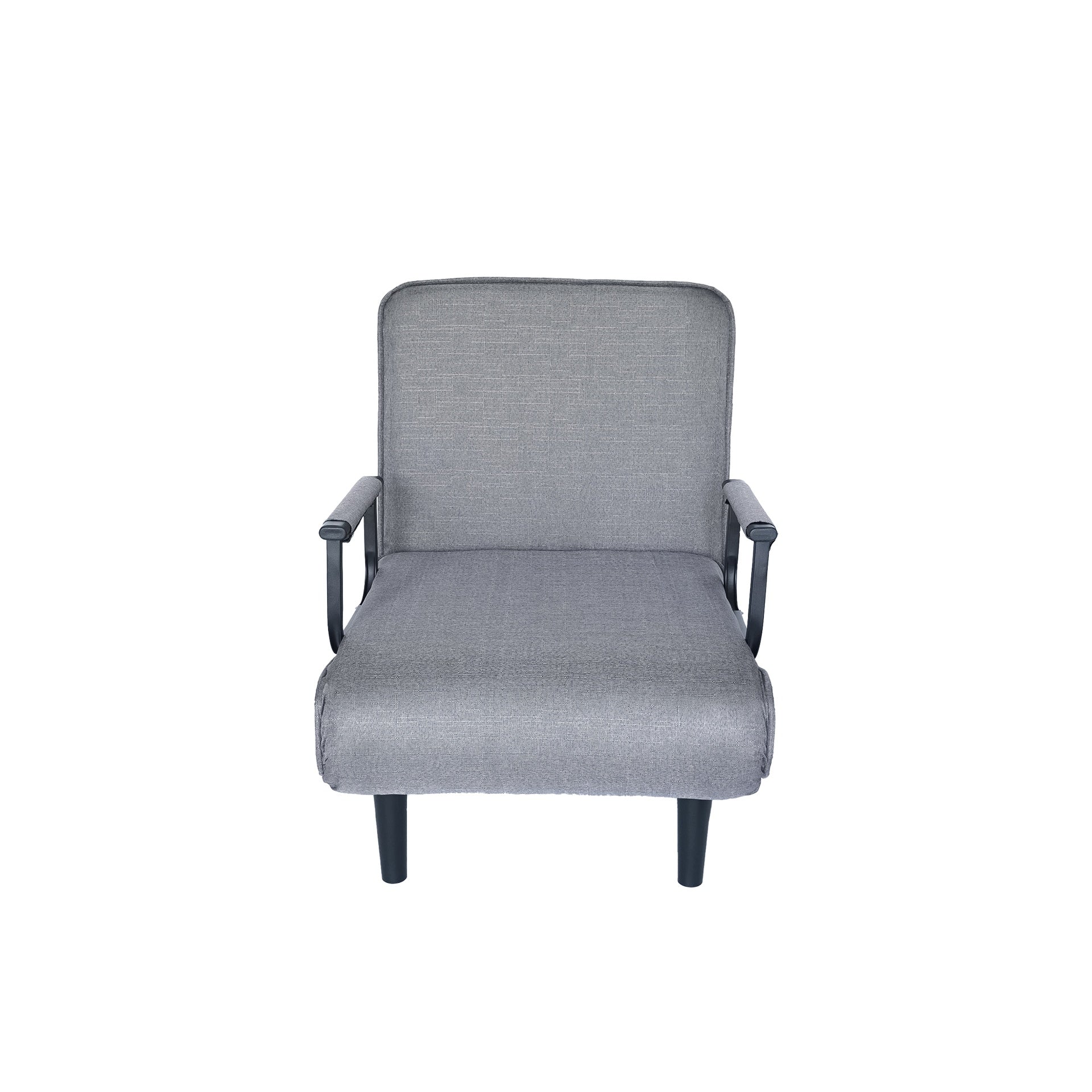 Folding sofa chair   grey