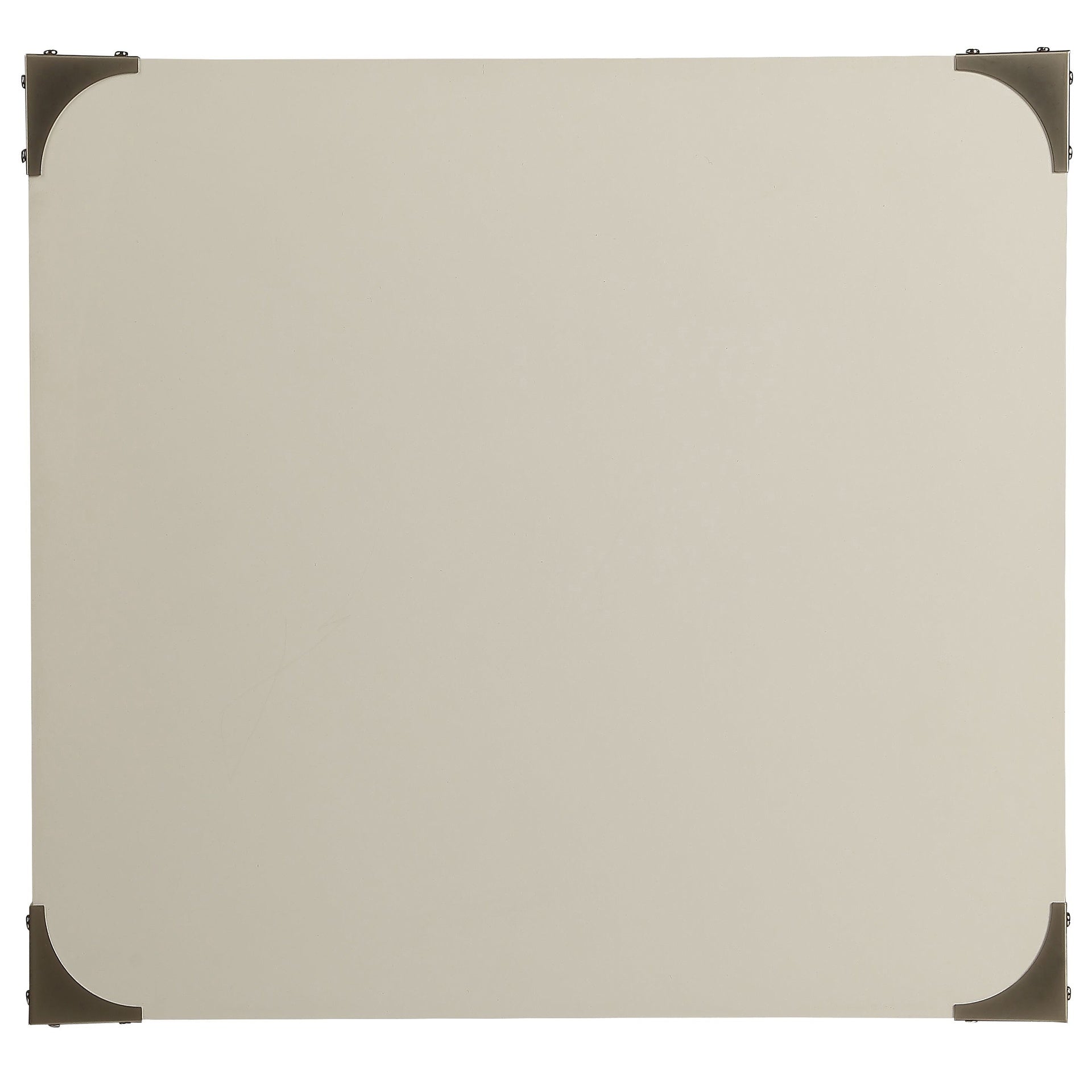 White 1-drawer End Table