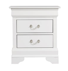 Louis Phillipe Timeless White Traditional Nightstand
