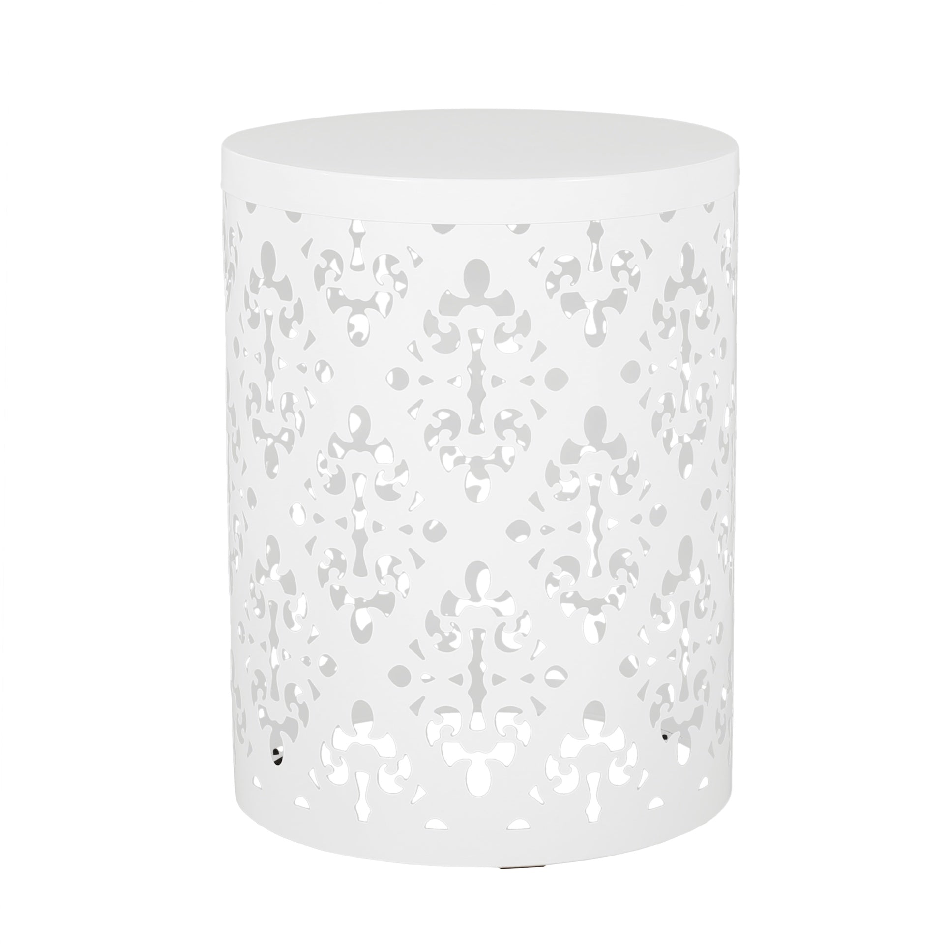 Outdoor Metal end Table -Large