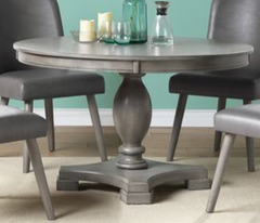Waylon Gray Oak Finish Dining Table