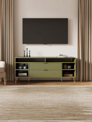 TV Stand in Olive Green