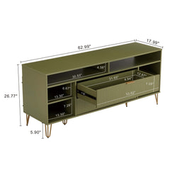 TV Stand in Olive Green