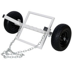 Heavy-Duty Log Dolly,log holder,white
