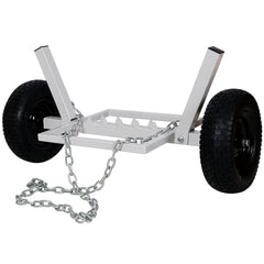 Heavy-Duty Log Dolly,log holder,white