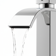 Single Handle Bathroom Faucet Lavatory Faucet Stainless Steel Single Hole-TP, Chrome