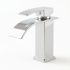 Single Handle Bathroom Faucet Lavatory Faucet Stainless Steel Single Hole-TP, Chrome