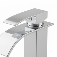 Single Handle Bathroom Faucet Lavatory Faucet Stainless Steel Single Hole-TP, Chrome