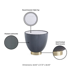 End Table in Gray