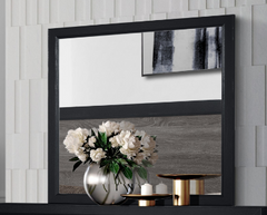 SOLUTO GREY AND BLACK MIRROR