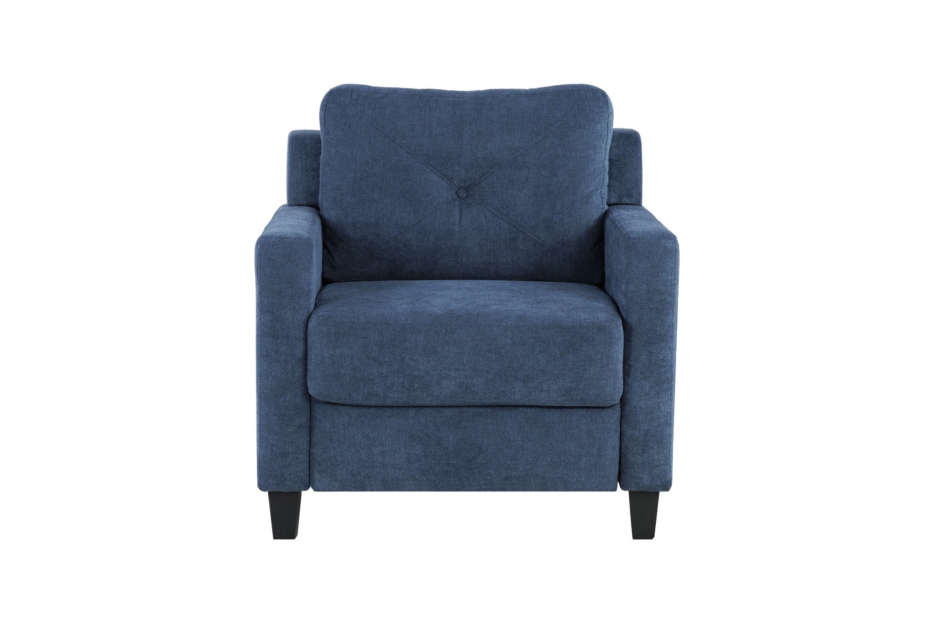 Horatio Navy Chenille Chair