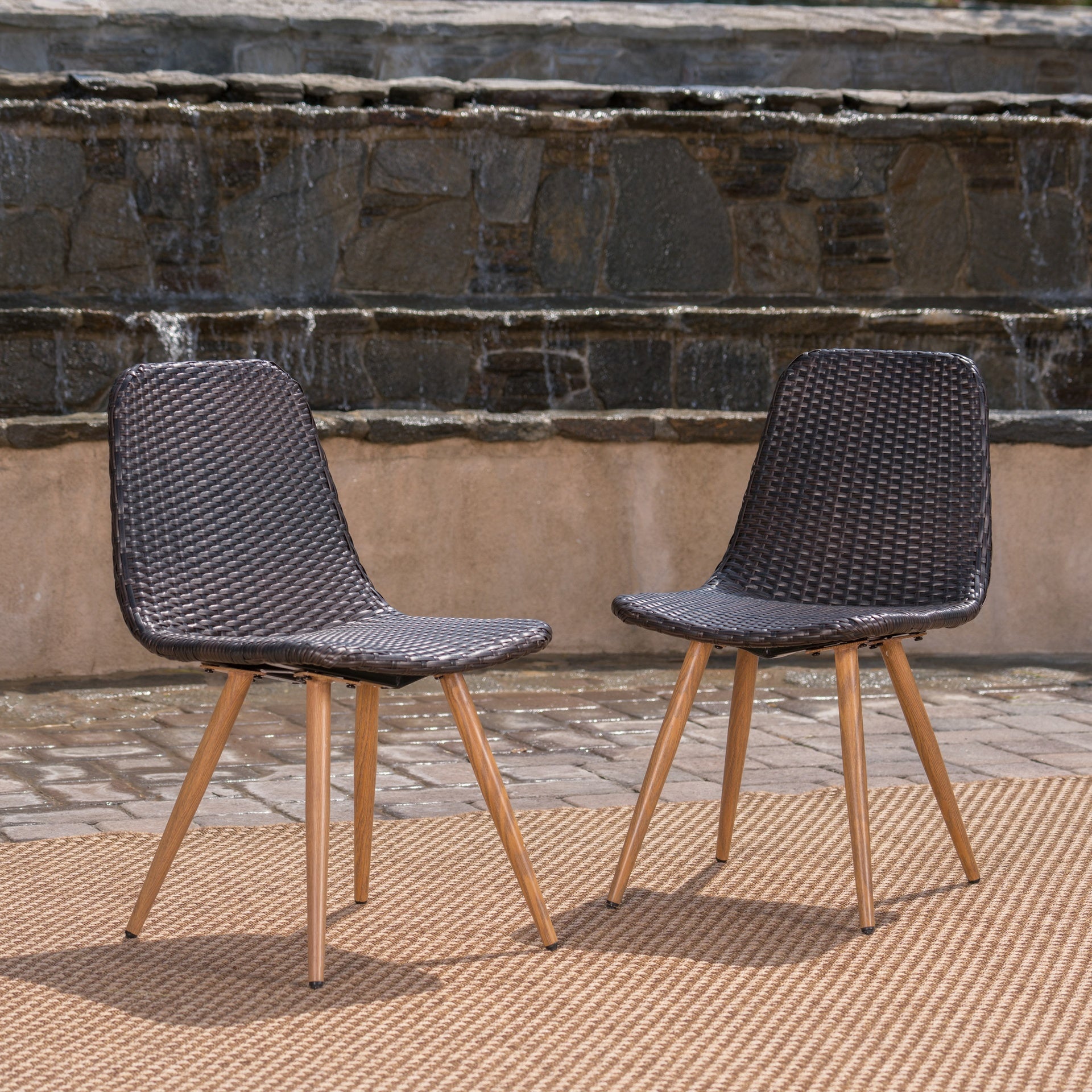 GILA DINING CHAIR WITH HEAT TRANFER LEGS,Set of 2
