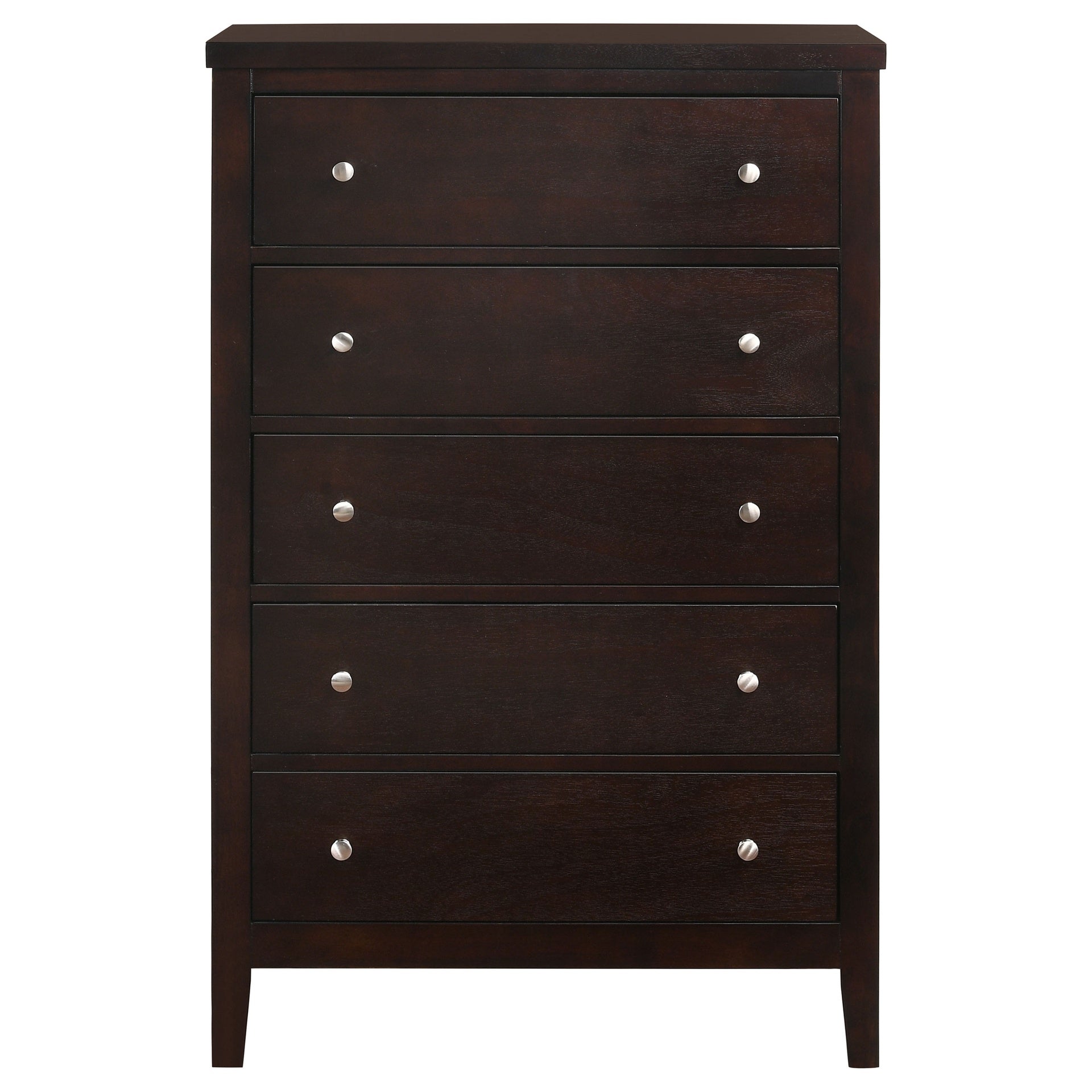 Payton Warm Brown 5-Drawer Chest