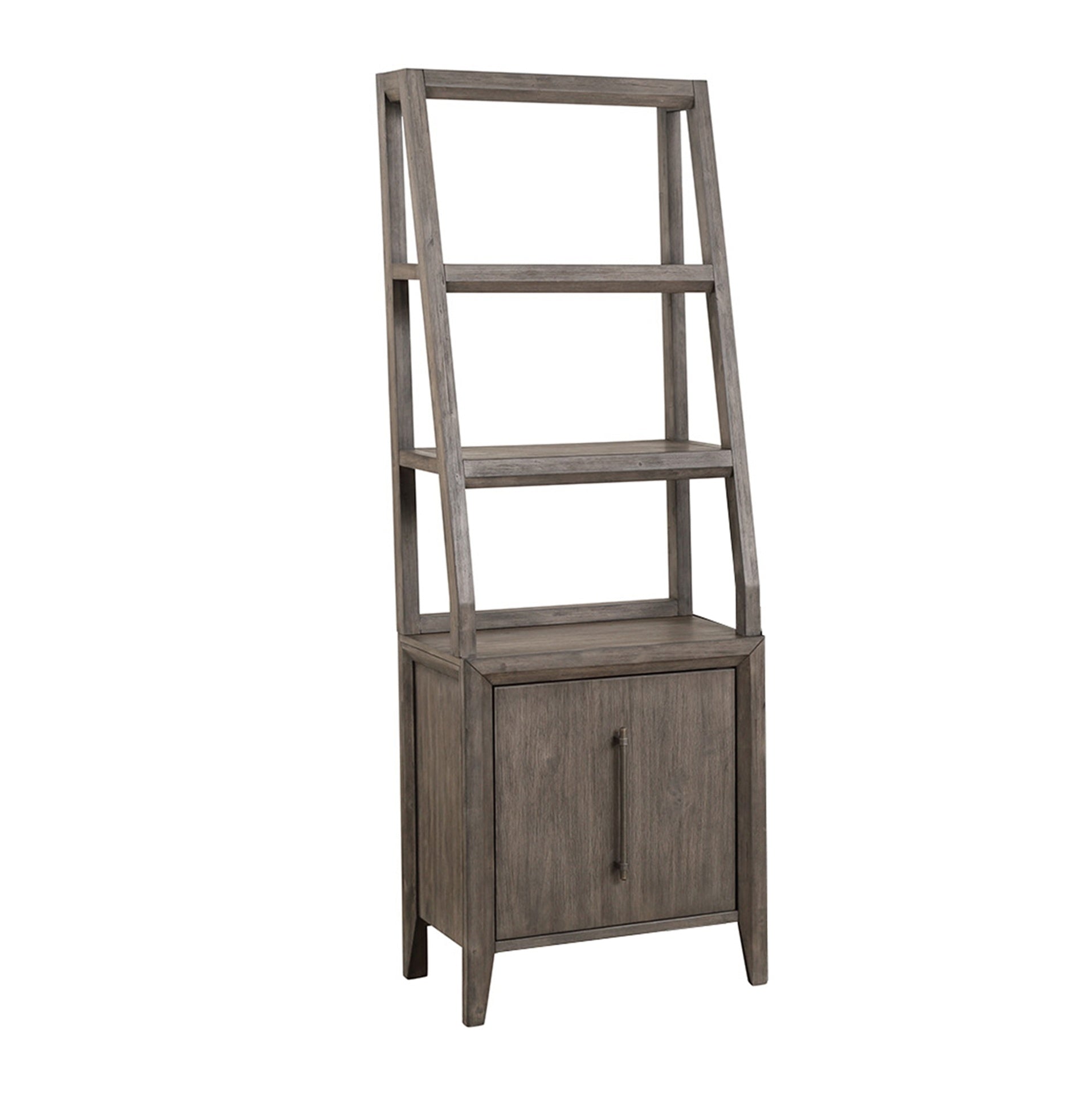 Avana Universal Bookshelf Pier, No Assembly Required, Smoky Greige Finish