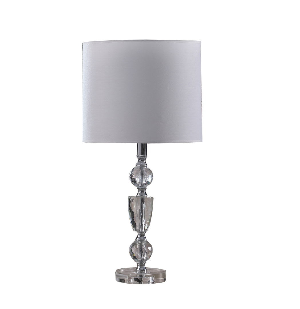 23.5" In Cale Cut-Crystal Modern Table Lamp