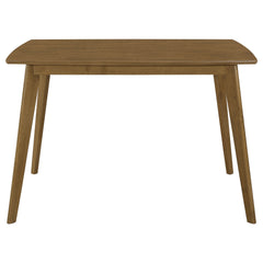 Daglosten Off-white and Chestnut 5-piece Dining Set
