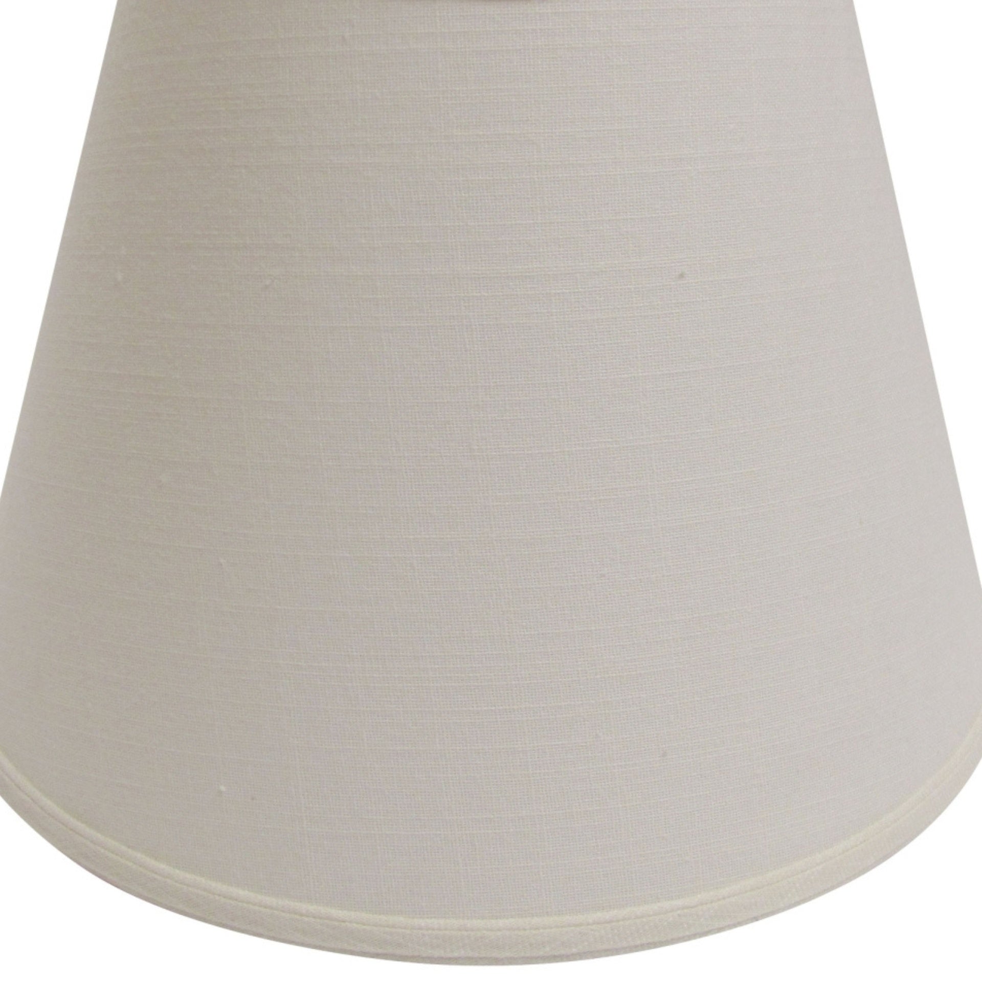 Slant Deep Empire Hardback Lampshade with Washer Fitter, White