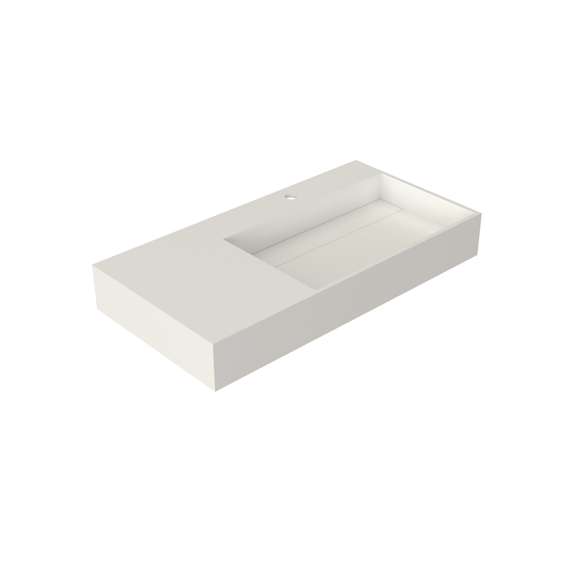 Stone Resin Solid Surface Bathroom Vanity Basin Sink